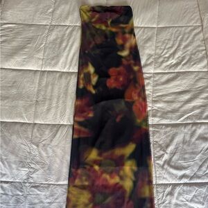 Zara Multicolor Mesh Fabric